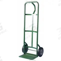 APPROVED VENDOR General Purpose Hand Truck: 500 lb, Single-Loop Handle, Green, Steel, Semipneumatic (MPN MHS-113-8PN). Key specifications — Brand: APPROVED VENDOR; Color: Green.