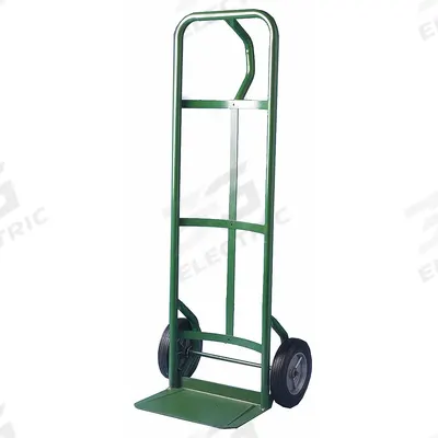 APPROVED VENDOR General Purpose Hand Truck: 500 lb, Single-Loop Handle, Green, Steel - Easy-Load Hand Trucks