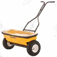 SNOWEX Manual Walk-Behind Spreader: Snow Removal and De-Icing, 160 lb Capacity, Steel, Polyethylene (MPN SD-95). Key specifications — Brand: SNOWEX; Frame Material: Steel; Spread Width - Maximum: 2.33 ft.