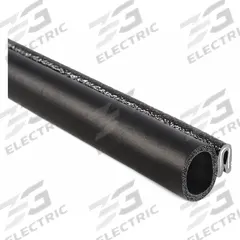 TRIM LOK INC Trim Seal: Side Bulb, 25 ft Overall Lg, PVC Outer, EPDM Bulb, 3/8 in Leg Lg (MPN 6062B3X1/16A-25). Key specifications — Standards: UL50E File MH49032; Bulb Material: EPDM; Bulb Location: Opposite Side; Brand: TRIM LOK INC; Color: Black; Outer Material: PVC; Profile Shape: Side Bulb; _Gripping Style: Single Tongue.