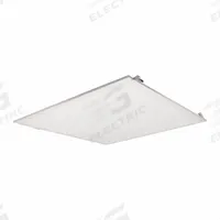 MAXLITE Flat Panel: 2 ft Lg, 2 ft Wd, 2,100 lm_2,800 lm_3,500 lm, 3500K/4000K/5000K, 25 W (MPN FPR22D15WCSCREMTA). Key specifications — Voltage: 120 to 277V AC; Brand: MAXLITE; Dimmable: Yes; LED Replacement For: U-Bend T8; Color Temperature: 4000K.