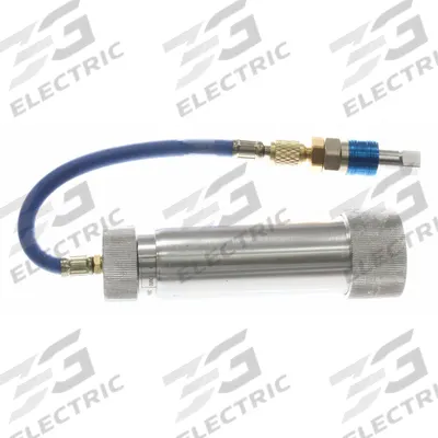 SUPERCOOL Oil & Dye Injector: A/C Oil and Dye Injector, Aluminum, 2 Pieces - A/C Dye Injection Guns