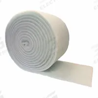 GRAINGER Air Filter Roll: 48 in x 60 in, Polyester, White (MPN 03E124860). Key specifications — Media Material: Polyester; Media Color: White; Brand: GRAINGER.