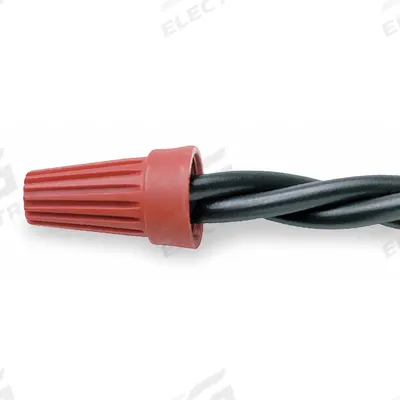 BUCHANAN Twist-On Wire Connectors: Red, Wire Sizes 12 AWG – 6 AWG, 600 V, 100 - General Purpose Wire Connectors