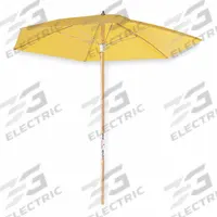 ALLEGRO Manhole Utility Shelter Economy Umbrella: 7 ft, High-Visibility Yellow, Vinyl, Waterproof (MPN 9403-01). Key specifications — Color: High-Visibility Yellow; Material: Vinyl; Includes: Storage Bag; Features: Waterproof; Frame Material: Wood; Brand: ALLEGRO.