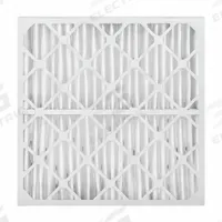 GRAINGER Pleated Air Filter: 24 in x 24 in x 4 in, MERV 9, High Strength (MPN 856PW3). Key specifications — Media Material: Synthetic; Brand: GRAINGER; Frame or Header Material: Beverage Board.
