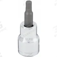 WESTWARD Socket Bit: 3/8 in Drive Size, Hex Tip, 3.5 mm Tip Size, 1 3/4 in Overall Lg, Fixed Insert (MPN 54TL73). Key specifications — attr1204765: Fixed Insert; attr1204767: WESTWARD.