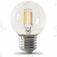FEIT ELECTRIC Compact LED Bulb: Medium Screw (E26), LED, (G) Globe, G16-1/2, 5.5 W Watt, 2700K (MPN BPGM60927CA/FIL/2/RP). Key specifications — attr233510: G16-1/2; attr233525: 120V AC; attr233549: Clear; attr518949: 2700K; attr239859: FEIT ELECTRIC.