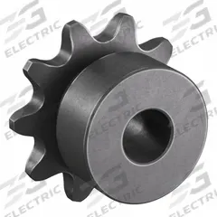 TSUBAKI Sprocket: One-Sided Hub, For Single Strands, 35, 10 Teeth, 1.214 in Pitch Dia, Steel (MPN 35B10). Key specifications — Brand: TSUBAKI.