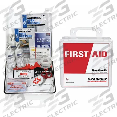FIRST AID ONLY Burn Care Kit: 5 People Served, 13 Components - Burn Care Kits