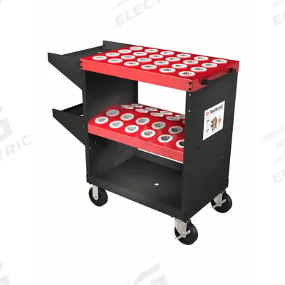 HUOT Tool Holder Cart: For CAPTO (C6) Taper - Standard CNC Toolholder Carts