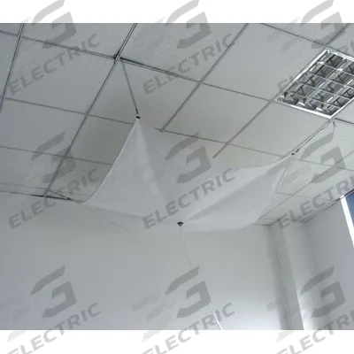 APPROVED VENDOR Leak Diverter Tarp: 5 ft Lg, 5 ft Wd, PVC Laminated Polyester - Under the Ceiling Leak Diverters