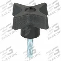 INNOVATIVE COMPONENTS Hand Knob: 4 Point, Plastic w/ Steel Thread, 1/4"-20 Thread, 1.75 in Dia (MPN GN4C10004P4--21). Key specifications — Brand: INNOVATIVE COMPONENTS.