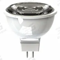 GE LAMPS Compact LED Bulb: LED, MR16, 2-Pin (GU5.3), 6.5 W Watt, 50 W Incandescent Watt Equivalency (MPN LED6.5DMR16W83015). Key specifications — Bulb Finish: Clear; Color Temperature: 3000K; Shatter-Resistant: No; Brand: GE LAMPS; Voltage: 12 V; Bulb Shape: MR16.