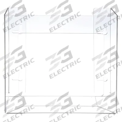 APPROVED VENDOR Glove Dispenser: Acrylic, 10 3/4 in Overall Wd, 10 1/8 in Overall Ht - Clear-View Wall-Mount Boxed Glove Dispensers
