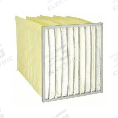 GRAINGER Pocket Air Filter: 24 in x 24 in x 22 in, MERV 15, Yellow, Synthetic - MERV 15 Pocket Air Filters