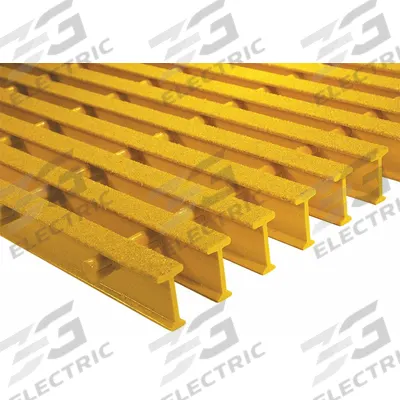 FIBERGRATE Fiberglass Pultruded Grating: Structural Grating, 24 in x 6 ft Nominal Size (WxL) - Flame-Resistant Structural Grating