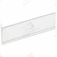 AKRO-MILS Label Holder: 3 in x 1 in, Clear, Pocket, 25 Label Holders, Hanging, Plastic, 25 PK (MPN 29301). Key specifications — Color: Clear; Label Attachment Type: Pocket; Finish: Unfinished; Mounting Type: Hanging; Material: Plastic; Brand: AKRO-MILS.