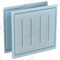 GRAINGER Link Air Filter: 25 in x 20 in x 1 in, 20 in Section Wd, 3 Sections, 3 Ply, MERV 8 (MPN 2DYC5). Key specifications — Performance Rating: MERV 8; Brand: GRAINGER; Media Material: Synthetic.