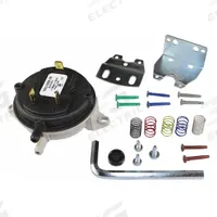 Air Pressure Switch: Adj, Manual Reset, 0.1 in wc to 10 in wc, SPDT, 120V AC/24V AC/277V AC, 3/16 in (MPN 2374-510). Key specifications — Switch Voltage: 120V AC; Manufacturer Part Number: 2374-510; Brand: ROBERTSHAW.