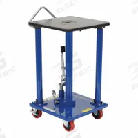 APPROVED VENDOR Lift Table: Not Powered, 500 lb Load Capacity, 18 in L x 18 in W, Steel, Hydraulic (MPN HT-05-1818A). Key specifications — Platform Material: Steel; Brand: APPROVED VENDOR.