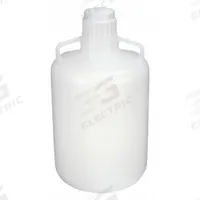 APPROVED VENDOR Carboy: 1 L Capacity - mL, Screw On Cap, White, 376.23 mm Overall Ht, 83 mm Body Dia (MPN 49H028). Key specifications — Body Color: White; Brand: APPROVED VENDOR; Closure Type: Screw On Cap; Includes Closure: Yes.