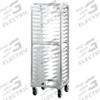 NEW AGE INDUSTRIAL Stepped Angle Pan Rack: 20 Slots, 3 in Betw Shelves, 25 in Wd, 73 in Ht, 26 in Dp (MPN 4642). Key specifications — Brand: NEW AGE INDUSTRIAL; Nesting: No; Pan Size: 18 x 26 in; Product Type: Stepped Angle Pan Rack; NSF Certified: Yes; Full Size/Half Size: Full Size; Includes Top: No; Manufacturer Part Number: 4642.