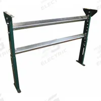 APPROVED VENDOR Conveyor Support Stand: For 36 in Between Frame Wd, 31 in Min. Ht, 43 in Max. Ht (MPN 5W819). Key specifications — Stand Material: Steel; Color: Green; Brand: APPROVED VENDOR.