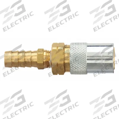 PARKER Hydraulic Quick Connect Hose Coupling: 3/8 in Coupling Size, Brass - Moldmate Series Hydraulic Quick-Connect Coupling Bodies