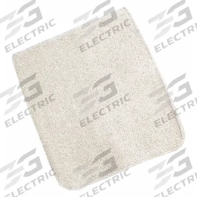 SAN JAMAR Pot Holder: 500°F Max Temp, 5 1/4 in Overall Lg, Cotton, Tan (MPN 823TPH) - Furnishings, Appliances and Hospitality