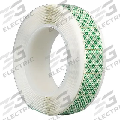 3M Foam Tape: Conformable, Permanent, Square, 3/4 in Wd, 3/4 in Lg, 62.5 mil Thick - Double-Sided Foam Tape Strips & Squares