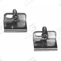 HOFFMAN Clamp Kit: Repl Clamps for Clamp-Cover Enclosures, Steel (MPN AL17). Key specifications — Finish: Plated; Brand: HOFFMAN; Accessory Type: Clamp Kit; Application: Replacement Clamps for Clamp-Cover Enclosures; Material: Steel.