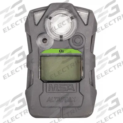 MSA Single-Gas Detector: IP67, Chlorine ( CL2 ), MSA ALTAIR 2X, Lithium, Maintainable - Single Gas Detectors