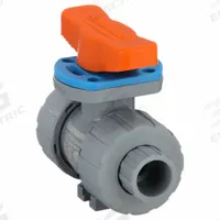 HAYWARD FLOW CONTROL Manual Two-Way Ball Valve: 1/2 in, CPVC, Straight, 250 psi Max. Pressure (CWP) (MPN TBH2050ASTV0000). Key specifications — Brand: HAYWARD FLOW CONTROL; Handle: Locking Tee.