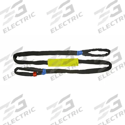 TOW-ALL Tuflex Recovery Strap: 30 ft Overall Hook Size, 30 ft Overall Lg, Blue - Tow Straps