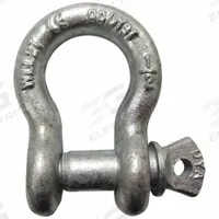 APPROVED VENDOR Anchor Shackle: Anchor Shackle, 4,000 lb Working Load Limit, Carbon Steel, Silver (MPN 55AY08). Key specifications — Body Color: Silver; Brand: APPROVED VENDOR.