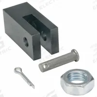 SPEEDAIRE Cylinder Mounting Hardware: Clevis Mount Type, Fits 1 1/8 in Bore Dia, 1 3/4 in Overall Lg (MPN 5VNY1). Key specifications — attr947439: 5VNY1; attr947448: Aluminum; attr1171502: Rod Clevis.
