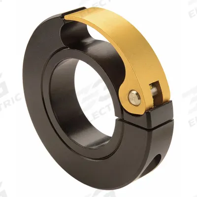 RULAND MANUFACTURING Shaft Collar: 1-Piece, Inch, Round, Clamp On, 1 5/8 in Bore Dia, Aluminum - Cam Lever Quick-Clamping Shaft Collars