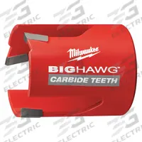 MILWAUKEE Hole Cutter: 2 1/4 in Saw Dia., 3 Teeth, 2 1/8 in Max. Cutting Dp, 5/8"-18 Thread Size (MPN 49-56-9215). Key specifications — attr1098040: 5/8"-18; attr1098049: MILWAUKEE.
