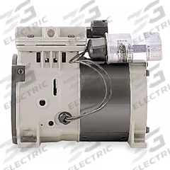 THOMAS Piston Air Compressor/Vacuum Pump: 0.333 hp, 1 Phase, 115V AC, 27.6 in Hg Max Vacuum, 1.6 cfm (MPN 688CE44). Key specifications — attr50761: 115V AC; attr50712: THOMAS; attr51763: 1.