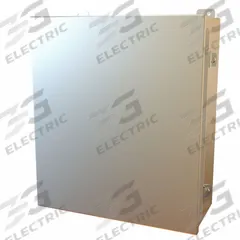 HAMMOND Electrical Enclosure: Stainless Steel, 16 in x 14 in x 6 in, NEMA 12/13/3R/4/4X, w/Panel (MPN 1414N4PHS16O6). Key specifications — Brand: HAMMOND; Closure Method: Clamps; Enclosure Material: Stainless Steel; Includes Inner Panel: with Inner Panel Included.