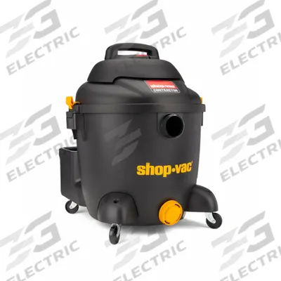 SHOP-VAC Shop Vacuum: 10 gal Tank Size, Plastic, 1 1/2 in Vacuum Hose Dia, 12 ft Hose Lg - General Purpose Vacuums