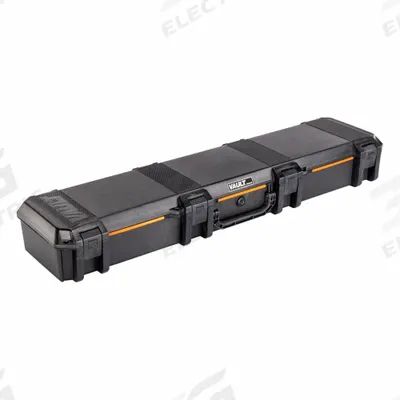 PELICAN Protective Case: 10 in x 50 in x 6 in, Solid, Black - Lightweight Long Cases
