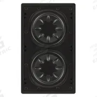 PHASETECH Subwoofer: 14 in Overall Wd, 23 1/2 in Overall Ht, IW210
