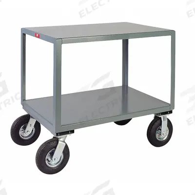 JAMCO Work Table: Fixed Ht, Steel, 36 in x 24 in - Steel-Top Mobile Worktables