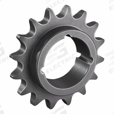 TRITAN Bushed Roller Chain Sprocket: For 80 Chain, 16 Teeth, 5.126 in Pitch Dia - Size 80 Bushed-Bore Roller Chain Sprockets