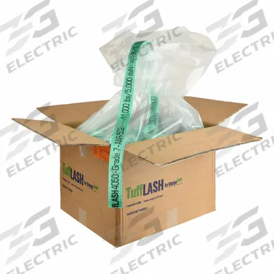 CARGO TUFF Grade 7 Woven Polyester Lashing - bagged: 11,000 lb Break Strength - Woven Poly Cord Strapping
