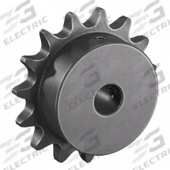 TSUBAKI Single Strand Sprocket: 41, For 1/2 in Chain Pitch, 1/2 in Bore Dia, 15 Teeth, Steel (MPN 41B15F-1/2). Key specifications — Brand: TSUBAKI.