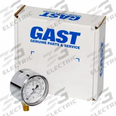 GAST Blower Relief Valve: Pressure, 2.68 in Outside Dia, 1/4 in (M)NPT Inlet Size (MPN AE133). Key specifications — attr49959: AE133; attr49962: GAST; attr49968: 33K808; attr49969: R6P355A.