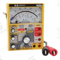 TRIPLETT Analog Multimeter: 600 V Max AC Volt Measurement, 300 V Max DC Volt Measurement (MPN 2011). Key specifications — Brand: TRIPLETT.